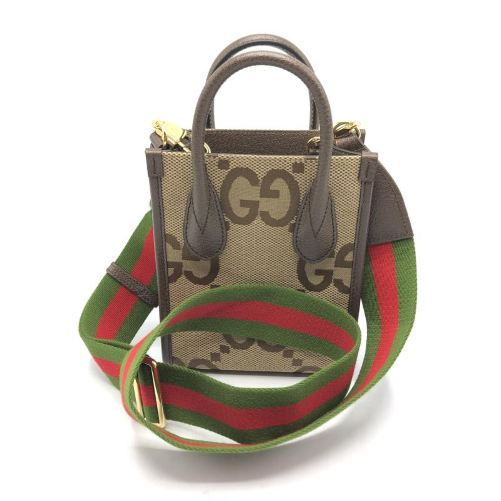 GUCCI bag Brown Jumbo GG canvas - Picture 9 of 10